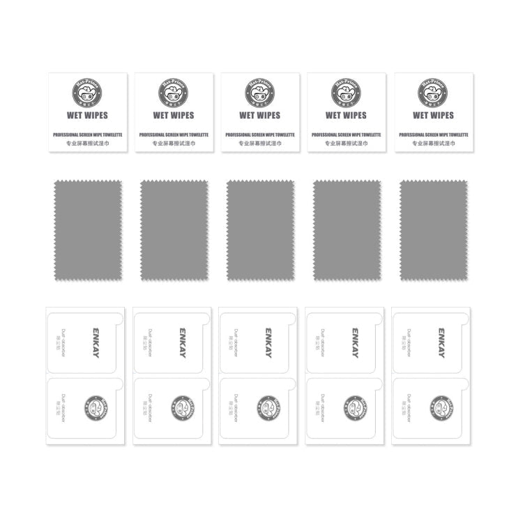For iPhone 18 Pro 5 PCS/Pack ENKAY Hat-Prince 28 Degree Anti-peeping Privacy Tempered Glass Film - British D'sire