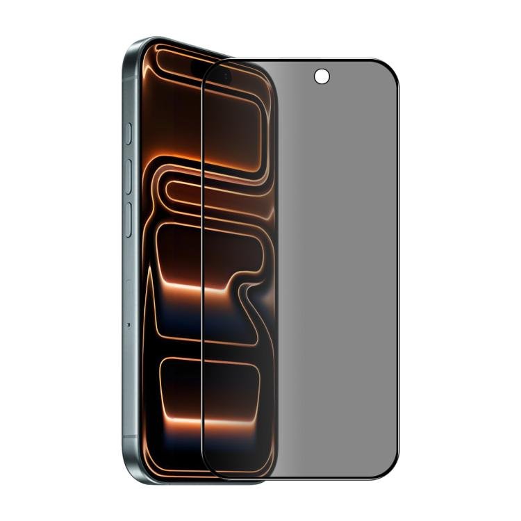 For iPhone 18 Pro ENKAY Hat-Prince 28 Degree Anti-peeping Tempered Glass Full Screen Film - British D'sire