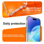 For iPhone 18 Pro imak Magnetic Shockproof Airbag TPU Phone Case(Transparent) - British D'sire