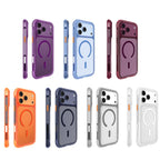 For iPhone 18 Pro Mutural AirShield Series Magnetic Phone Case(Grey) - British D'sire