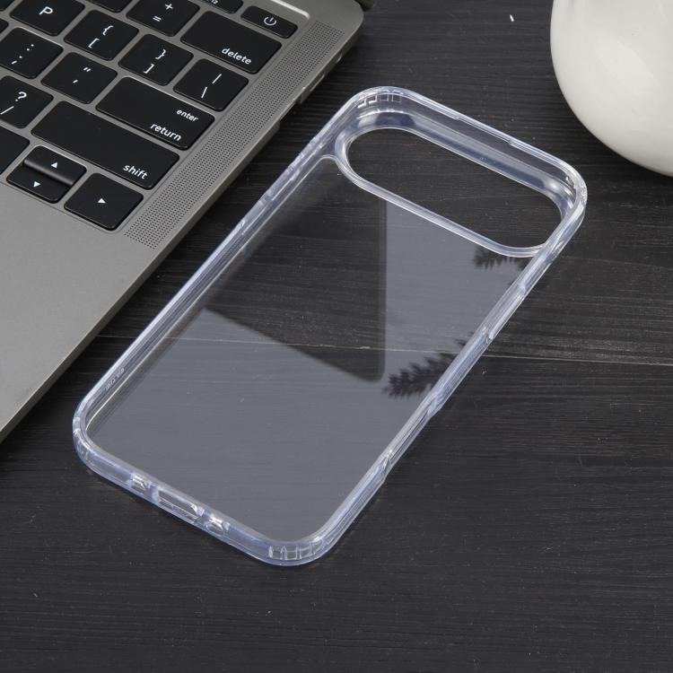For iPhone Air GEBEI Jazz Series Clear Acrylic Phone Case(Transparent) - British D'sire