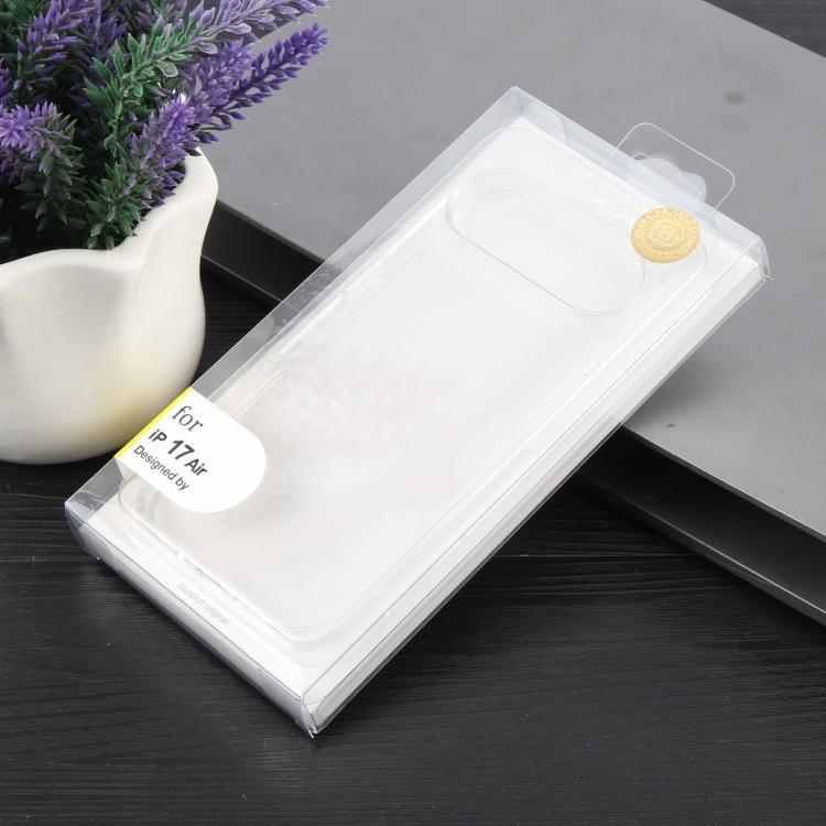 For iPhone Air GEBEI Jazz Series Clear Acrylic Phone Case(Transparent) - British D'sire