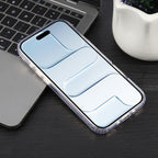 For iPhone Air GEBEI Jazz Series Clear Acrylic Phone Case(Transparent) - British D'sire
