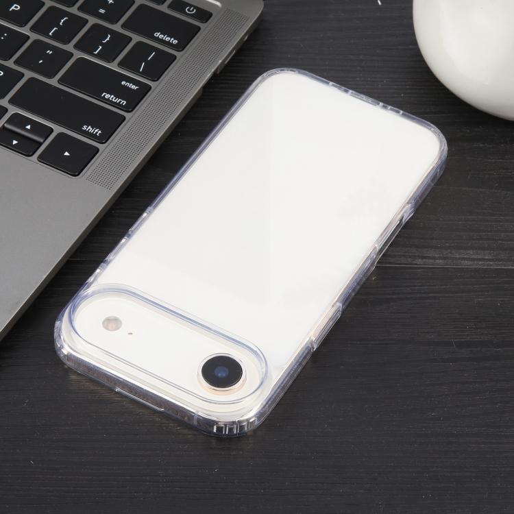For iPhone Air GEBEI Jazz Series Clear Acrylic Phone Case(Transparent) - British D'sire