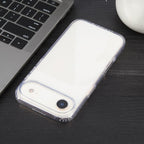 For iPhone Air GEBEI Jazz Series Clear Acrylic Phone Case(Transparent) - British D'sire