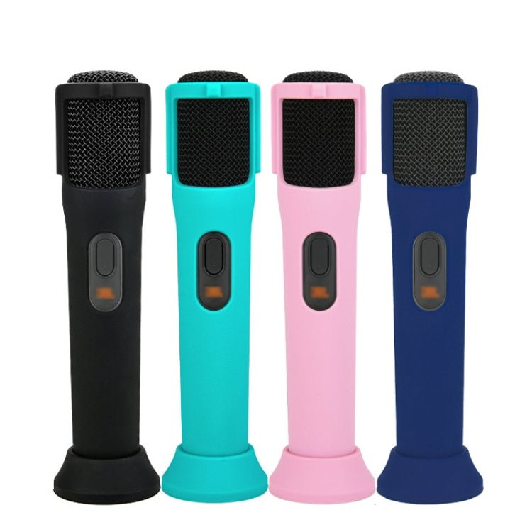 For JBL PartyBox Wireless Mic Silicone Protective Cover Microphone Case(Black) - British D'sire
