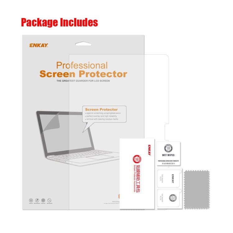 For MacBook Pro 14.2 inch A2442 ENKAY Clear HD PET Laptop Screen Protector - British D'sire