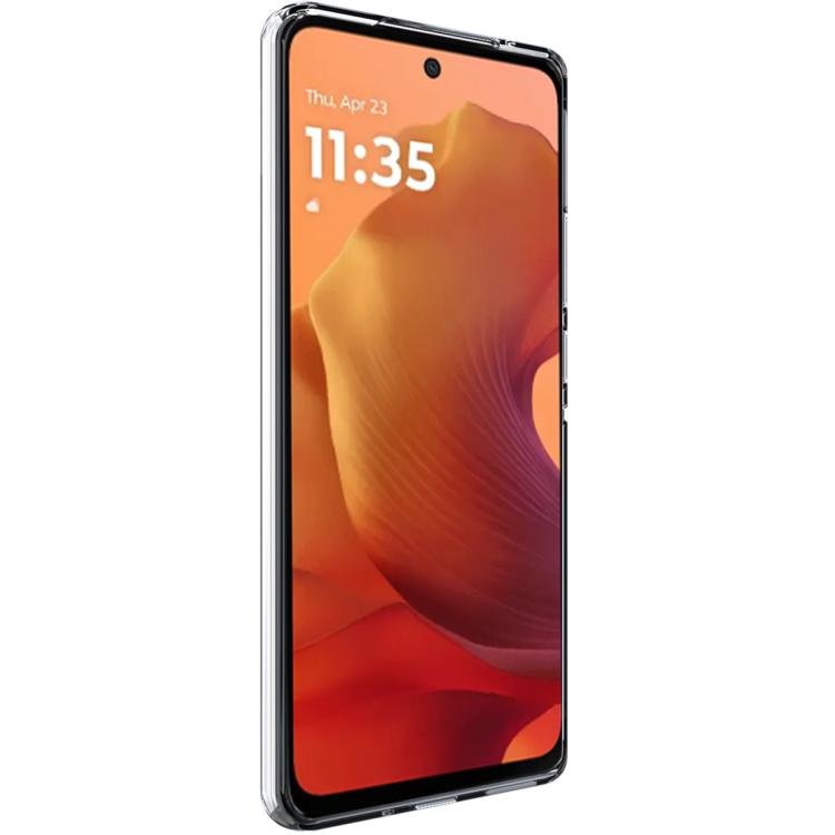 For Motorola Edge 50 5G / 50 Pro 5G imak UX - 10 Series Transparent Shockproof TPU Phone Case(Transparent) - British D'sire