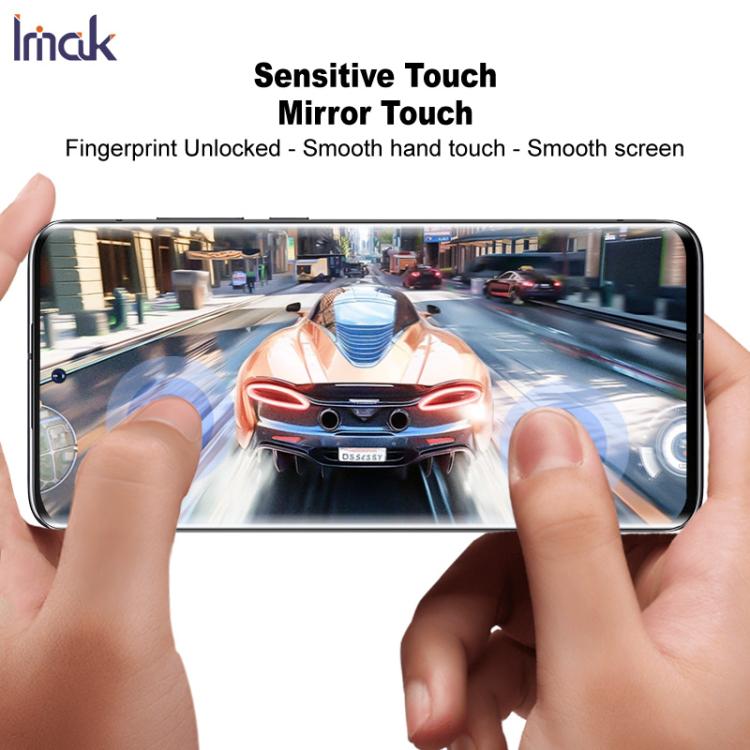 For Motorola Edge 60S 5G imak No Edge Version 3D Curved Full Screen Tempered Glass Film, Support Fingerprint Unlocking - British D'sire