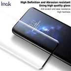 For Motorola Edge 60S 5G imak No Edge Version 3D Curved Full Screen Tempered Glass Film, Support Fingerprint Unlocking - British D'sire