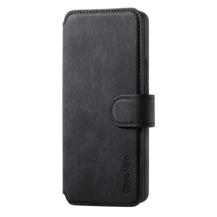 For Motorola Moto G05 CaseNeo MagSafe RFID Anti-theft Retro Leather Phone Case(Black) Secondary image