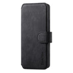 For Motorola Moto G05 CaseNeo MagSafe RFID Anti - theft Retro Leather Phone Case(Black) - British D'sire