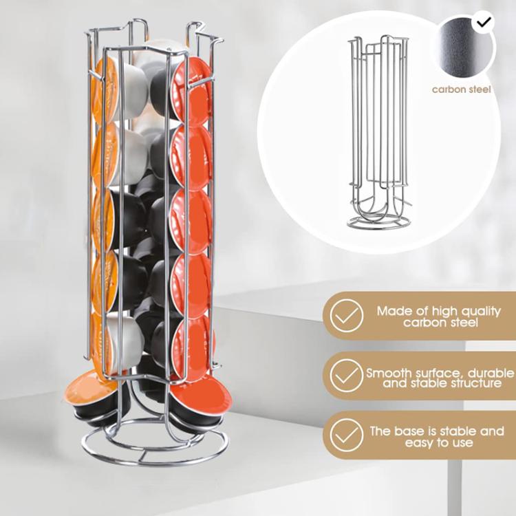 For Nespresso Dolce Gusto OASISWJ YZ1312 18pcs Coffee Capsule Organizer - British D'sire