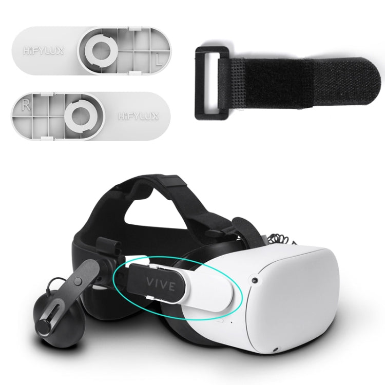 For Oculus Quest 2 Hifylux Headset Adapter HTC VIVE Listening Smart Headband Connector(As Show) - British D'sire Main image