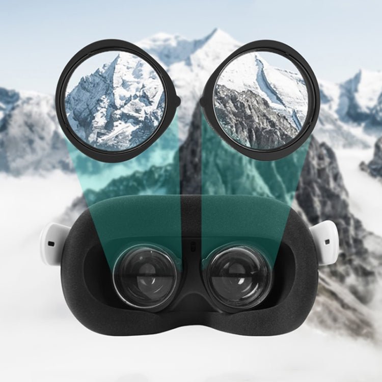 For Oculus Quest 2 Hifylux Q2 - QF11 1pair Myopia Lens Frame Aspheric Resin VR Glasses Accessories(300 Degrees) - British D'sire Main image