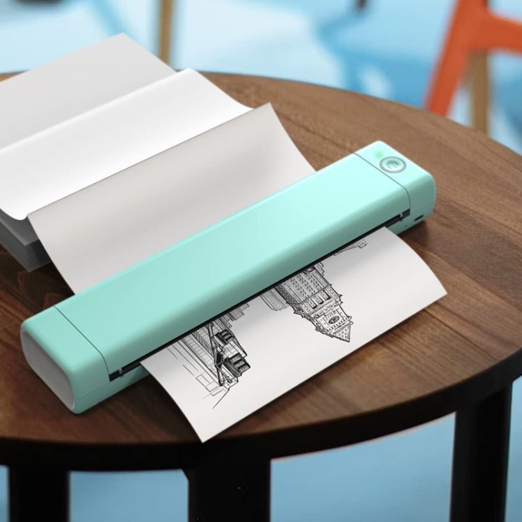 For Phomemo M08F 200sheets Thermal Printing Paper Compatible for MR.IN Brother Pocket Jet / MT800, Style: Folding Letter - British D'sire