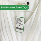 For Phomemo M110 / M200 100pcs /Roll 50x80mm Rainbow Frame White Self - Sticking Tag - British D'sire