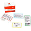 For Phomemo M110 / M200 100pcs /Roll 50x80mm Rainbow Frame White Self - Sticking Tag - British D'sire