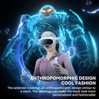 For PICO 4 Hibloks VR Glasses Face Cushion Protector Pad With Fan, Spec: 2pcs PU Cotton - British D'sire