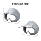 For PICO 4 Hibloks VR Glasses Face Cushion Widened Breathable Protector Pad, Spec: 1pc Ice Silk - British D'sire