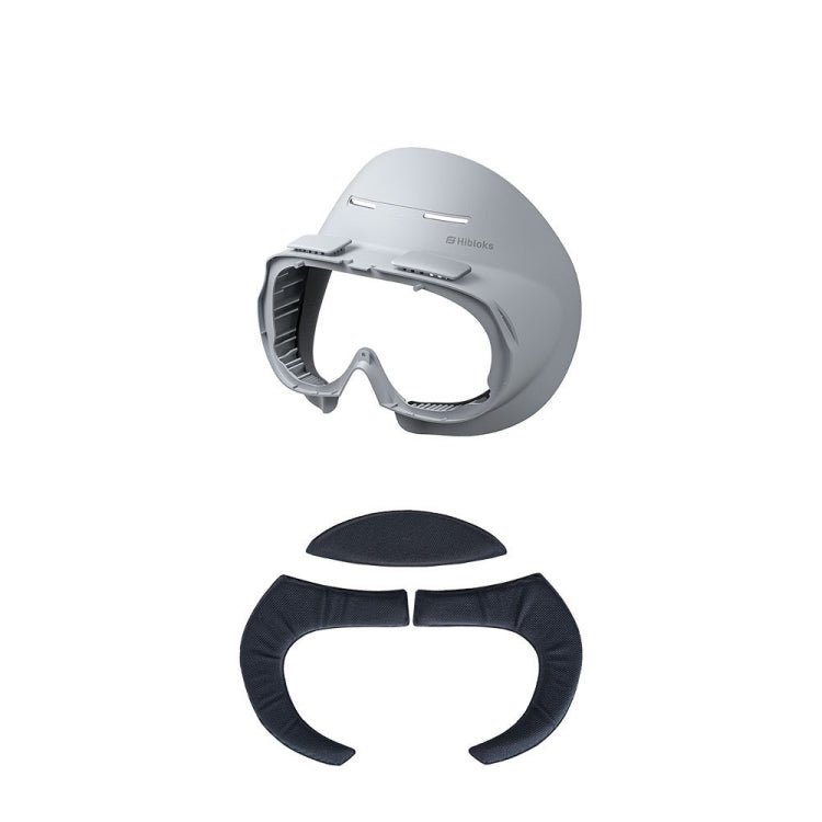 For PICO 4 Hibloks VR Glasses Face Cushion Widened Breathable Protector Pad, Spec: 1pc Ice Silk - British D'sire Main image