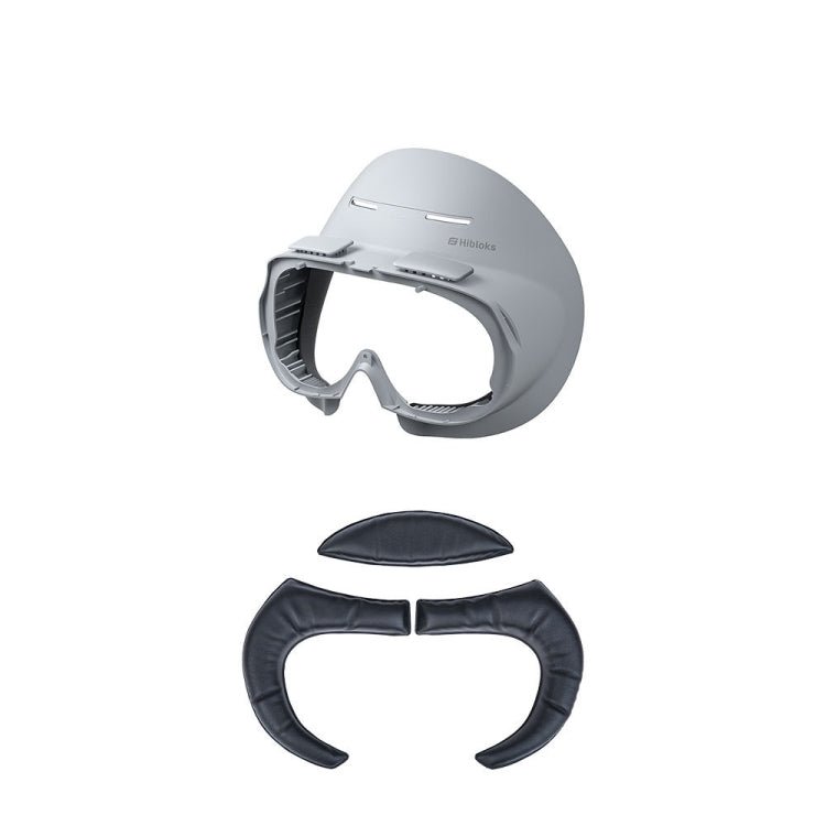 For PICO 4 Hibloks VR Glasses Face Cushion Widened Breathable Protector Pad, Spec: 1pc PU Cotton - British D'sire Main image