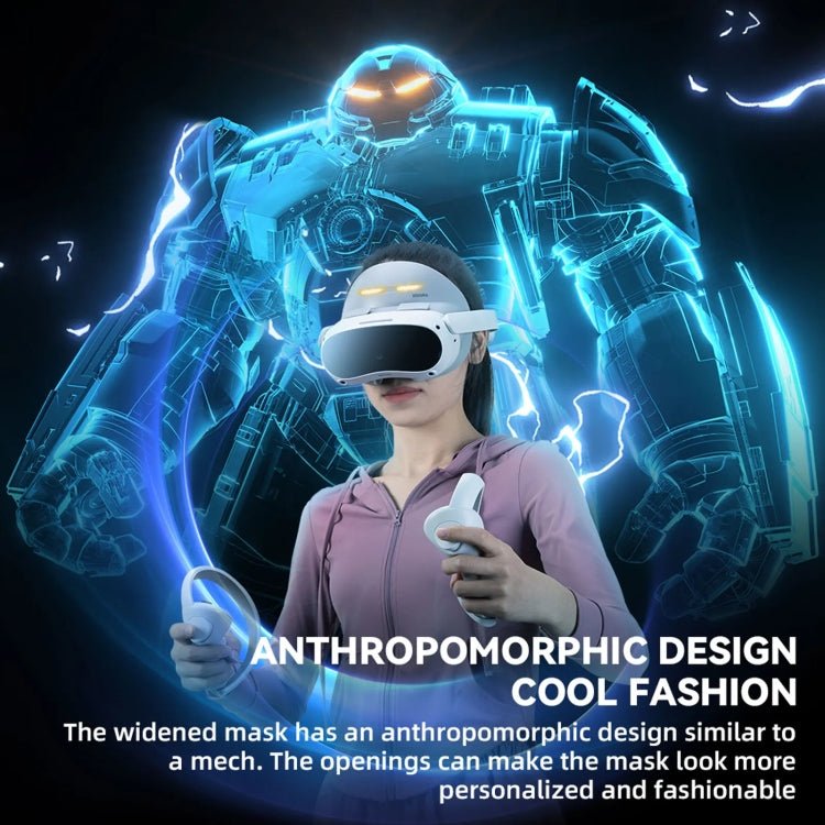 For PICO 4 Hibloks VR Glasses Face Cushion Widened Breathable Protector Pad, Spec: 1pc PU Cotton - British D'sire