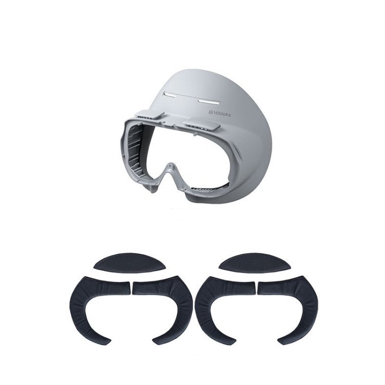 For PICO 4 Hibloks VR Glasses Face Cushion Widened Breathable Protector Pad, Spec: 2pcs Ice Silk - British D'sire Main image