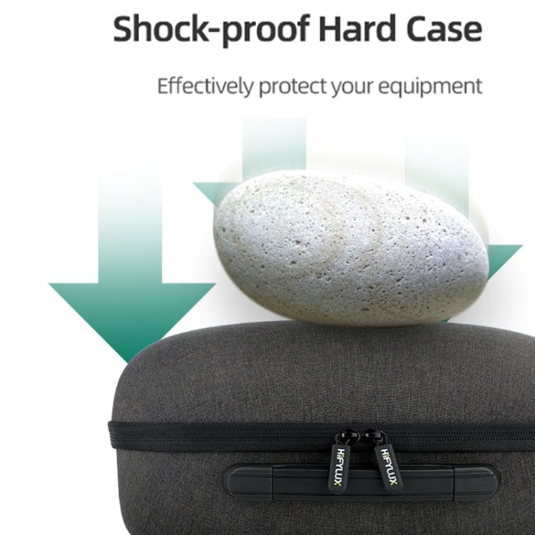 For PICO 4 Hifylux PC - BF16 VR Glasses All - in - one Headwear Protective Storage Bag(Black) - British D'sire