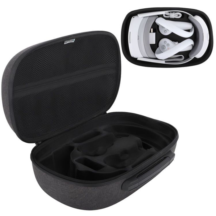 For PICO 4 Hifylux PC - BF16 VR Glasses All - in - one Headwear Protective Storage Bag(Black) - British D'sire Main image