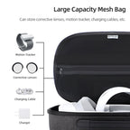 For PICO 4 Hifylux PC - BF16 VR Glasses All - in - one Headwear Protective Storage Bag(Black) - British D'sire