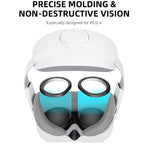 For PICO 4 Hifylux PC - QF25 1pair Magnetic Myopia Glasses Box Non - spherical Resin VR Glasses Accessories(500 Degrees) - British D'sire