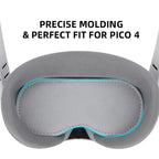 For PICO 4 Hifylux PC - ZF17 Lens Protector VR Glasses Dust - proof Sponge Pad(Light Grey) - British D'sire