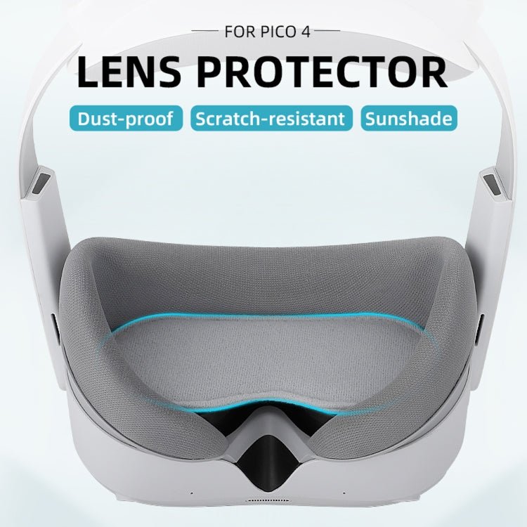 For PICO 4 Hifylux PC - ZF17 Lens Protector VR Glasses Dust - proof Sponge Pad(Light Grey) - British D'sire