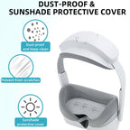 For PICO 4 Hifylux PC - ZF17 Lens Protector VR Glasses Dust - proof Sponge Pad(Light Grey) - British D'sire
