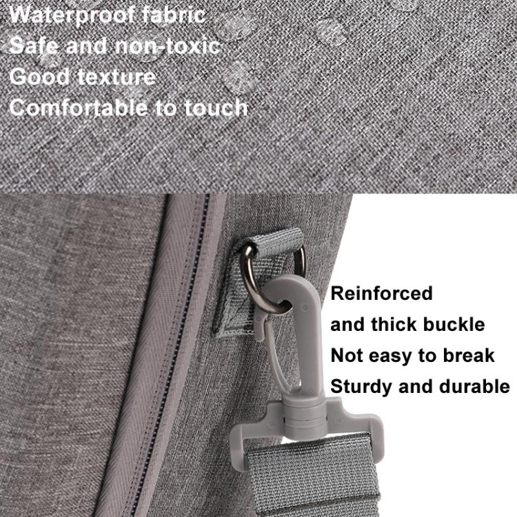 For PICO 4 Ultra BKANO P4U - 001 VR Glasses Organizer Handheld Shoulder Bag(Black) - British D'sire