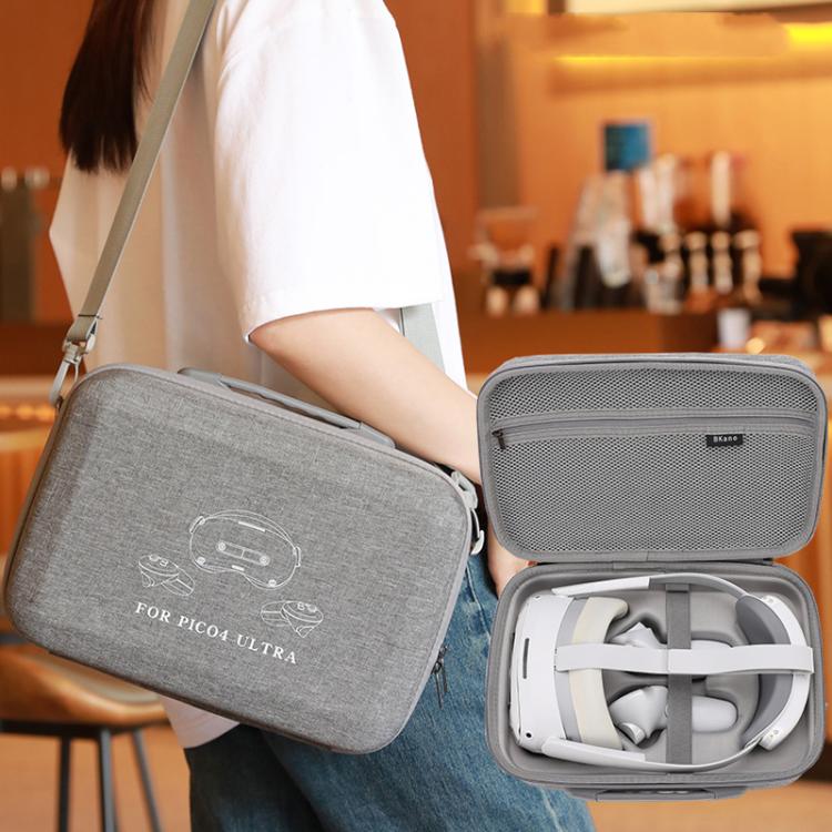 For PICO 4 Ultra BKANO P4U-001 VR Glasses Organizer Handheld Shoulder Bag(Gray) Secondary image