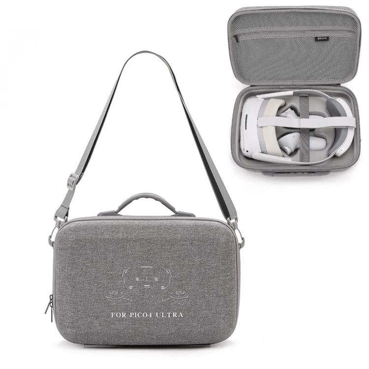 For PICO 4 Ultra BKANO P4U - 001 VR Glasses Organizer Handheld Shoulder Bag(Gray) - British D'sire Main image