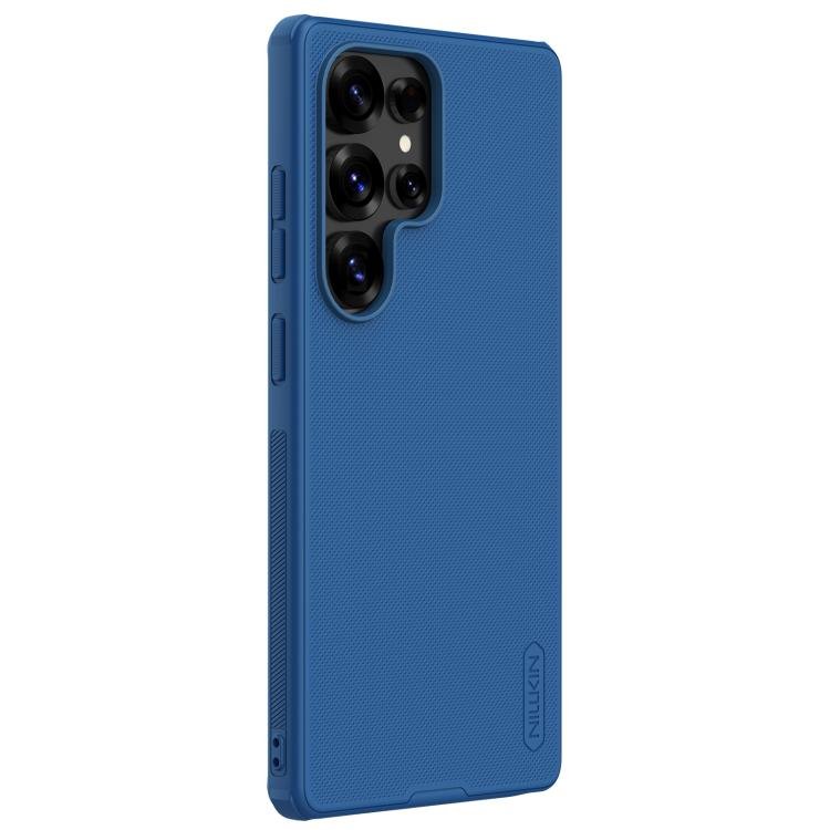 For Samsung Galaxy S25 Ultra 5G NILLKIN Frosted Shield Pro PC + TPU Phone Case(Blue) - British D'sire