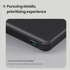 For Samsung Galaxy S25 Ultra 5G NILLKIN Frosted Shield Pro PC + TPU Phone Case(Blue) - British D'sire