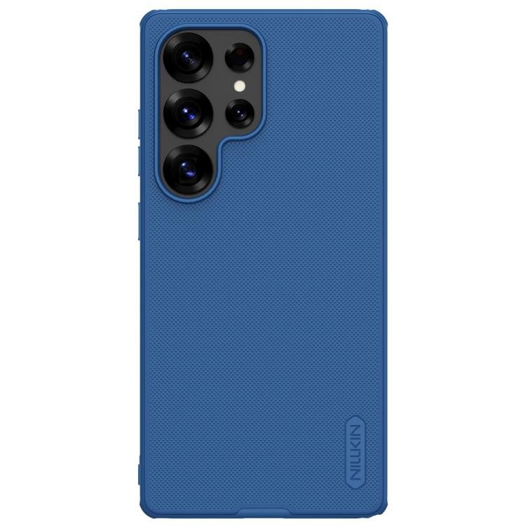 For Samsung Galaxy S25 Ultra 5G NILLKIN Frosted Shield Pro PC + TPU Phone Case(Blue) - British D'sire
