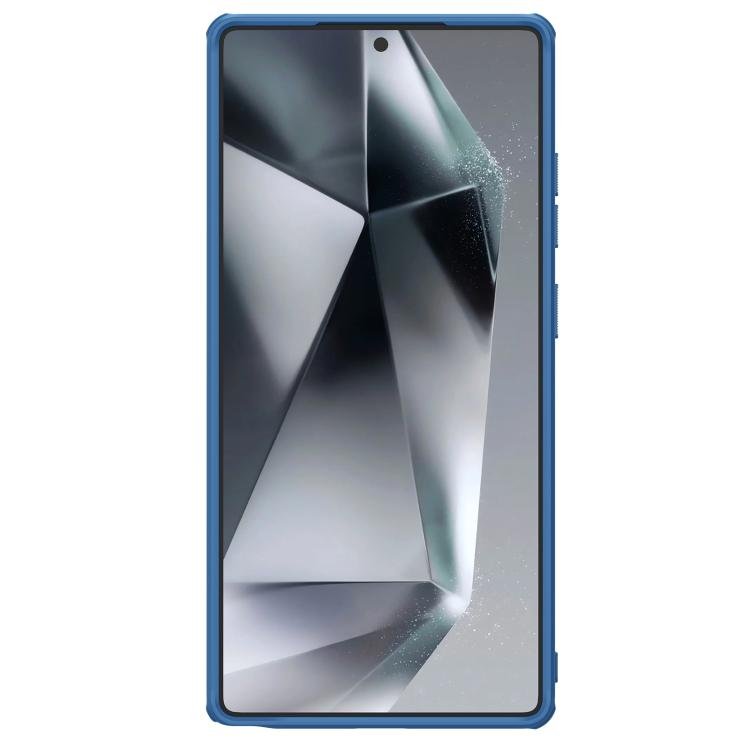 For Samsung Galaxy S25 Ultra 5G NILLKIN Frosted Shield Pro PC + TPU Phone Case(Blue) - British D'sire