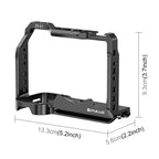 For Sony ZV-E1 PULUZ Aluminum Alloy Camera Cage Stabilizer (Black) - British D'sire