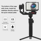 For Sony ZV-E1 PULUZ Aluminum Alloy Camera Cage Stabilizer (Black) - British D'sire