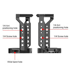 For Sony ZV-E1 PULUZ Aluminum Alloy Camera Cage Stabilizer (Black) - British D'sire