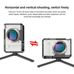 For Sony ZV-E1 PULUZ Aluminum Alloy Camera Cage Stabilizer (Black) - British D'sire