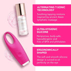 Foreo Iris Illuminating Eye Massager- Magenta - Beauty Tools - British D'sire