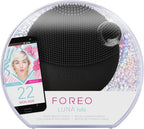 FOREO LUNA fofo Smart Facial Cleansing Brush and Skin Analyzer, Midnight, Personalized Cleansing for a Unique Skincare Routine, Bluetooth & Dedicated Smartphone App - Facial Cleansers - British D'sire