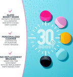 Foreo Luna Mini 3 Facial Cleansing Brush - Travel Accessories - Face Massager Electric, Ultra-Hygienic Silicone - Simple Face Wash - Electric Face Cleanser - App-Connected - Pearl Pink - Facial Cleansers - British D'sire