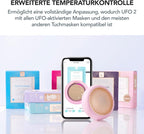 FOREO UFO 2 Full Facial LED Mask Treatment, Full LED Spectrum & Red Light Therapy, Face Masks Beauty Treatment, Warming, Cooling, Face Massager, Moisturiser, Increased Skin Care Absorption, Black - Beauty Tools - British D'sire